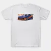 Estate giapponese y2k retro cartoon car stampa T-shirt da uomo hip-hop in puro cotone sciolto strada Harajuku casual top allentato per le donne 240320