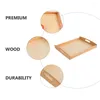 Decorative Figurines Puzzle Montessori Teaching Aid Tray Child Wooden Trays For Coffee Table Crafting