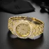 Watch Manufacturers Watch High-End-Marke Full Star Diamond Men's Quartz Watch Mode alle Diamanten