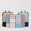 Sacos de armazenamento Comprimido Viagem 3 Pcs Organizador Conjunto Malha Bagagem Portátil Nylon Bag Grande Capacidade Impermeável Respirável