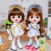 Houziwa ob22 Molly 1/8 1/12 Accessori bambole BJD OB11 Calzini a strisce