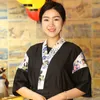 Uomini Donne stile giapponese Sushi Chef Kimo Robes Chef Cappotto Giacche Ristorante Cameriere Cucina Cuoco Uniforme Top Abiti da lavoro t6Kz #