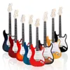 ST-800 21 Grade ST Electric Guitar Set for Student Beginners to Play Plucked Instruments Rock Guitars 6 Strings