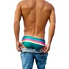 Maillots de bain triangulaires pour hommes, taille basse, pochette sexy, slip de natation, short à rayures, maillot de bain, surf, maillot de bain, plage