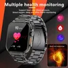 Relojes de pulsera Nuevo reloj inteligente de 600 mAh Ultra reloj para hombres llamada Bluetooth TWS música local reloj deportivo 2,0 pulgadas IP68 impermeable Ultra Smartwatch 24329