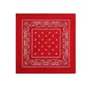 6/12 pezzi Bandana Sciarpa quadrata Sciarpa al collo Sport all'aria aperta Fasce Fazzoletto per capelli Per ragazzi / ragazze Fazzoletto Hip Hop moda 240321