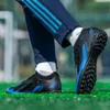 2415 High Quality Mens Soccer Shoes Ultralight NonSlip Turf Cleats TFFG Training Football Sneakers Chuteira Campo 3545 240323