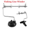 Accessoires Ligne de pêche portable Winder Reel Ligne Spooleler Système d'enroulement Système de pêche Outils de pêche Clip Accessoires de pêche en carpe Sea