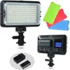 Fotografia profissional luz LED brilho variável e temperatura de cor potência 12W com display LCD LED beleza luz de vídeo alto brilho