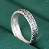 Pierścienie klastra s999 srebrne srebrne retro minimalistyczne stare pieniądze duże zodiac smok damski styl otwierający pierścionek za darmo shippi