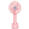 USB -prylar Portable Handheld Mini Fan Gadget Cooling Fuidifier Rechargeble Battery Water Spray with Retail Box Drop Delivery Comput Otd5y