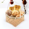 Dinnerware Sets Bamboo Small Basket Storage Picnic Serving Woven Party Hand-made Vegetable Flower Hamper Fruit