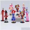 Action & Toy Figures The Amazing Digital Circus Figure Pomni And Jax Pie Doll Toys Cute Kids Children Christmas Drop Delivery Gifts Dhiat