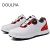 Sapatos Douliya Sapatos de golfe impermeabilizados com calçados de golfe leves de golfe, tênis atléticos de tênis esportivos de golfe ao ar livre