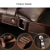 Nouveau Fi Hommes Fourre-tout Sacs PU En Cuir Célèbre Marque Hommes Menger Sac avec Embrayage Mâle Cross Body Épaule Busin Sacs pour Hommes 09Ul #