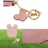 Coin Purses XZXBBAG PU Leather Cute Mouse Big Ears Women039s Kawaii Zipper Change Purse Wallet Girls Cartoon Key Small Pouch Ba4222788