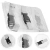 Chair Covers 2 Pcs Dental Cover Accessory Wear-resistant Foot Cushion Clear Pad Recliner Protector Abs
