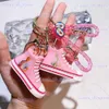 Keychains Lanyards Cartoon Barbie Pvc Keychains Pink Barbie Figure Love Heart Pendant Key Chains Women Bag Car Key Holder Keyrins Accessories Gifts T240330