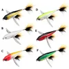 Le Fish 120mm 34g Topwater Popper Fishing Lure Tackle Hard Body Body Stains Steel Wings Pike Perch Floating Wobbler Swimbait 240315