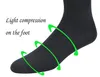 Yomandamor 4 paar compressie-/diabetische sokken voor heren met naadloze teen, maat 13-15 240321