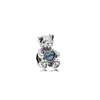 Di Panjiaduola S925 s Ni Series Crown Bear Baby Love Cake Mermaid Beads Diy Accories