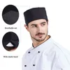 Food Serve Man's Chef Hoed Japanse Stijl Zwarte Keuken Cap Sushi Restaurant Ober Ademend Werk Hoed Catering Vrouwen kok Caps e4MJ #