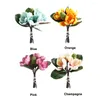 Dekorativa blommor Foam Eva Magnolia Flower Fake Orchid Simulation Party Wedding Hand Holding Home Decoration Furnishings