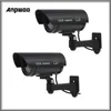 2024 Fake dummy camera waterdichte outdoor nep camera batterij aangedreven flikkering knipperen led beveiligingsbullet cctv camera voor binnen