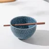 Bowls Novel And Beautiful Chinese Style Ceramic Bowl Instant Noodle Ramen Celadon Year Gift