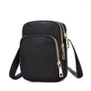 Sacos de noite LKEEP Mulheres Crossbody Zipper Celular Bolsa de Ombro Senhora Feminino Multifuncional Bolsa de Pulso Celular