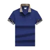 Designer pour hommes Polo Spring Summer Color Sleeves TEES GAGNES CORDES CORDES CONSTUSSION