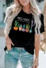 Plus Size American Street Creative Blow Fan Pure Cott T-shirt per uomo e donna Summer Short Sleeve Coppia Wear INS Top o7Tw #