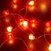 Strings Party Accessories Valentine's Day Love Heart String Light Decoration Waterproof Led Lamp For Hanging Ultra-bright