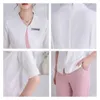 Koreanische Ästhetische Uniform Sommer Kurzarm Schönheit Sal Kosmetikerin Kleidung frauen Rezeption Anzug Spa Hotel Massage Workwea 80HK #