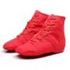 Танцевальная обувь, женские спортивные танцевальные кроссовки, парусиновые сапоги на шнуровке для джаза, DS014