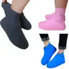High Top Rain Boots Waterproof Anti-slip Shoe Covers Unisex Shoe Protector For Rainy Day Walking Overshoes Foot Wear Accessories