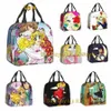 candy And Terence Insulated Lunch Bag for Women Waterproof Anime Manga Cooler Thermal Lunch Box Beach Cam Travel lunchbag k0qn#