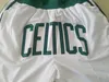 Mens''boston''Celtics''authentic Koszykówka Retro haftowane swobodne sportowe szorty na siłownię 08