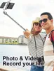 Selfie Monopods Trépied portable pliable sans fil Bluetooth avec obturateur de lumière de remplissage et télécommande pour smartphone Android iPhone 24329