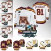 24S vin 14 Brock Faber 2023 NCAA Minnesota Golden Hockey Jersey Jackson LaCombe Jaxon Nelson Ben Meyers Ryan Johnson Chaz Luciuss Matt Stau