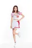 Koreanisch Japanisch Heißer Verkauf High School Mädchen Cheerleading Kostüm Sleevel Cheerleader Uniform Glee Stil Cheerleading Dr i7g2 #