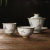 Teaware Set | Ru Kiln Owners Who Glass Ceramic Cups Exempel Tea Cup Single Bowl Individual Building Lamp