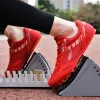 Shoes Size3245 kids Track Field Events Sprint 8 Spikes Sport Shoes Professional Middle Distance Running Race Spikes Sneakers Men