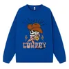 fi Plus Size Mulher Pulôver Crânio Cowboy Com Chapéu E Pescoço Impressão Hoodies Crewneck Fleece Moletom Roupas Confortáveis y0Z0 #