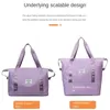 women's Travel Tote Large Capacity Expandable Capacity Waterproof Foldable Dry Wet Separati Travel Bag Korean Fitn Yoga Bag m8Ai#