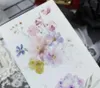 غلاف الهدية Vinatge Pale Pale Pink Purple Rose Washi Pet Tape Planner DIY Making Scrapbooking Plan Decorative Sticker