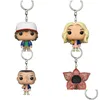 Key Rings Pops Stranger Things 4 Eleven Dustin Demogorgon Figure Keychain Keyring For Women Men Trinket Keyfob Car Bag Pendant Drop D Dh71A