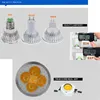 Dimmable 9W 12W 15W GU10 MR16 E27 E14 Светодиодная лампочка 85-265V светодиодный светодиод Lampada Spotlight тепло / сетевая / холодная белая светодиодная лампа 110 В 220V