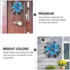 Dekorativa blommor Bröllopsdekorationer Peacock Garland Home Wreath Halloween Door Pendant Layout Washable Delicate