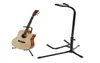 Good quality Black Collapsible Iron Tripod Guitar Stand with Protective Velveteen Rubber Padding for Electric Acoustic Bass9694034